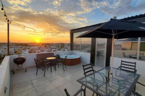 Bonito Loft jacuzzi y terraza completamente privado 7 mins malecon